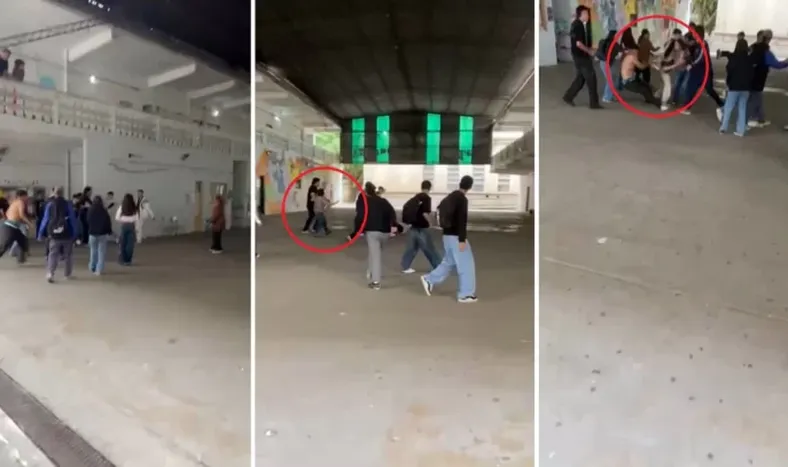 Lo echaron de la escuela por mala conducta, volvió con un palo, golpeó a los compañeros e hirió a una docente