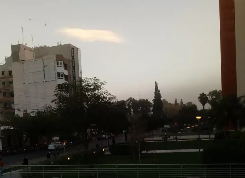 Sábado con temperatura cálida y muy ventoso en San Juan