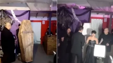La fiesta de 15 inspirada en “Merlina” que es furor en TikTok