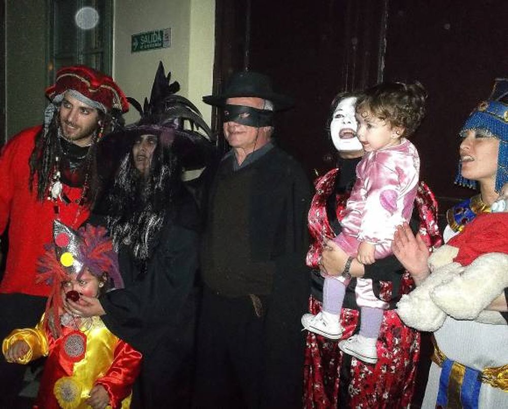 Un cumpleaños con disfraces