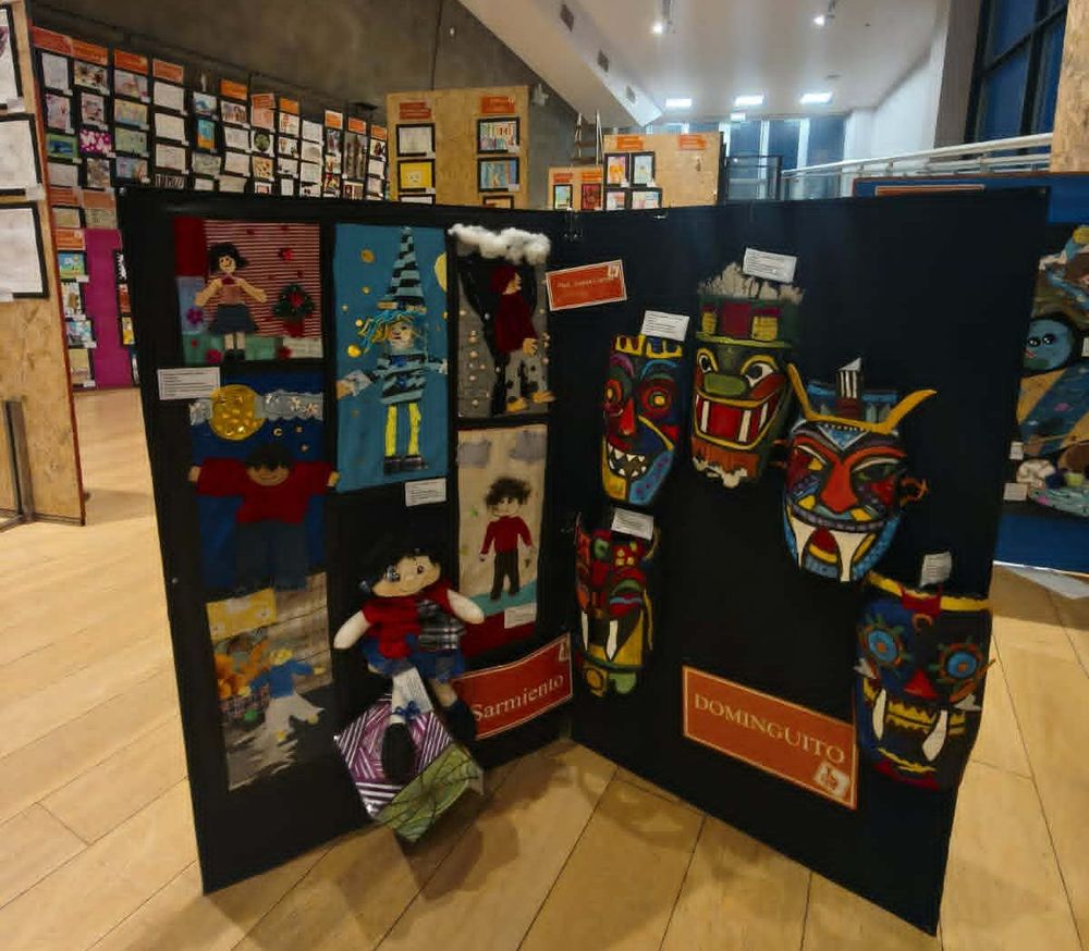 En la Semana de las Artes, el Museo de la Historia Urbana alberga una de las exposiciones de obras realizadas por estudiantes de primaria, nivel inicial y educación especial.