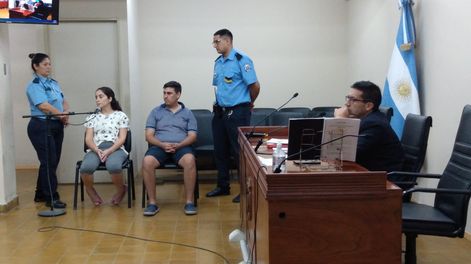 Caso Green House: los detenidos Brisa Ocampo y Francisco Ontiveros ante el juez Federico Rodríguez.&nbsp;