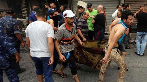 Ascienden a 125 los muertos por dos ataques en Bagdad