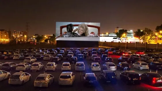 El autocine abrirá el 9 de julio