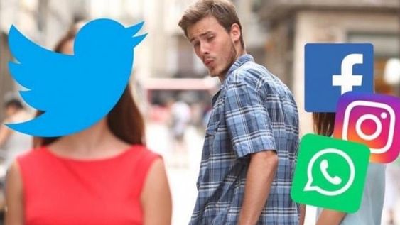 Whatsapp, Instagram y Facebook se cayeron y Twitter los atendió con memes