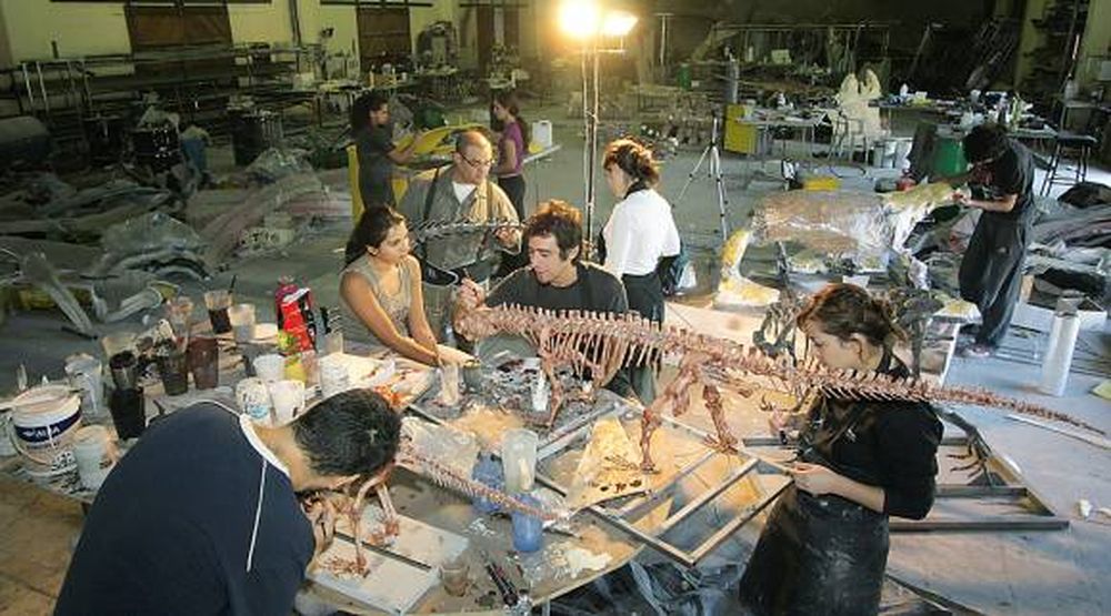 La fábrica de dinosaurios