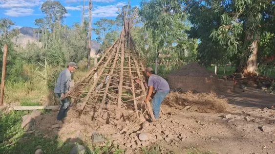 El nuevo parque temático del Museo Manzini, Mundo Aborigen, está en plena construcción y se inaugurará el mes que viene.