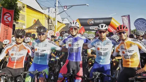 Arranque. Sarmiento será el escenario de la carrera inaugural de la temporada del ciclismo rutero en San Juan.