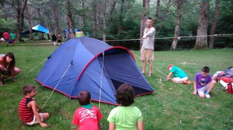 Acampar, un sueño cumplido