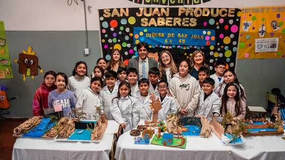 Estudiantes de toda la provincia mostraron proyectos vinculados con la producción y los desafíos del futuro.