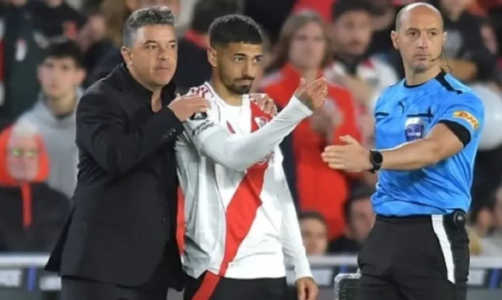 Recuperado. Lanzini dejó atrás su lesión y Gallardo lo tiene a disposición para jugar este sábado en San Juan. River llegará en la noche del viernes.