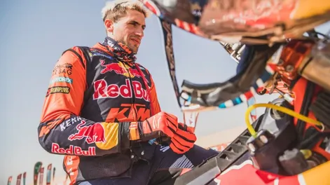 Kevin Benavides es el nuevo líder de motos en el Rally Dakar 2023