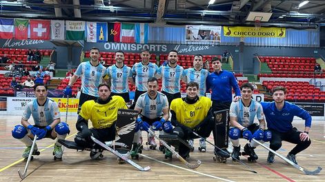 Selección argentina de hockey sobre patines.