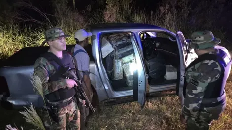 Incautaron una tonelada de marihuana valuada en más de 2.700 millones de pesos