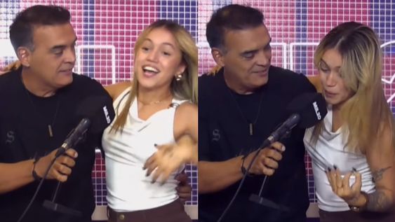 Viral: Ale Ceberio cantaba en vivo en un streaming de San Juan y ¿la conductora quedó expuesta por no saberse la letra?