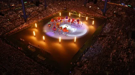 Fuegos artificiales y un gran despliegue para despedir el Mundial Qatar 2022