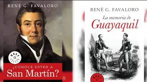 EL Dr RENÉ FAVALORO, más allá de haber sido un admirado hombre de la medicina, lo que llamó también la atención en su vida es el precioso tiempo que dedicó a leer todo cuanto llegaba a sus manos sobre el General José de San Martín, el libertador de Argentina, Chile y Perú, a quien admiraba profundamente.
