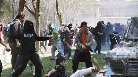Furia en Chile