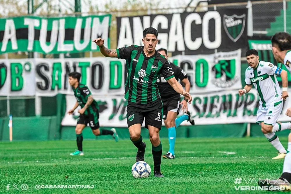 Goleador. Nazareno Funez estaría de regreso en el ataque de San Martín que se juega todo contra Tristán Suárez en Concepción.