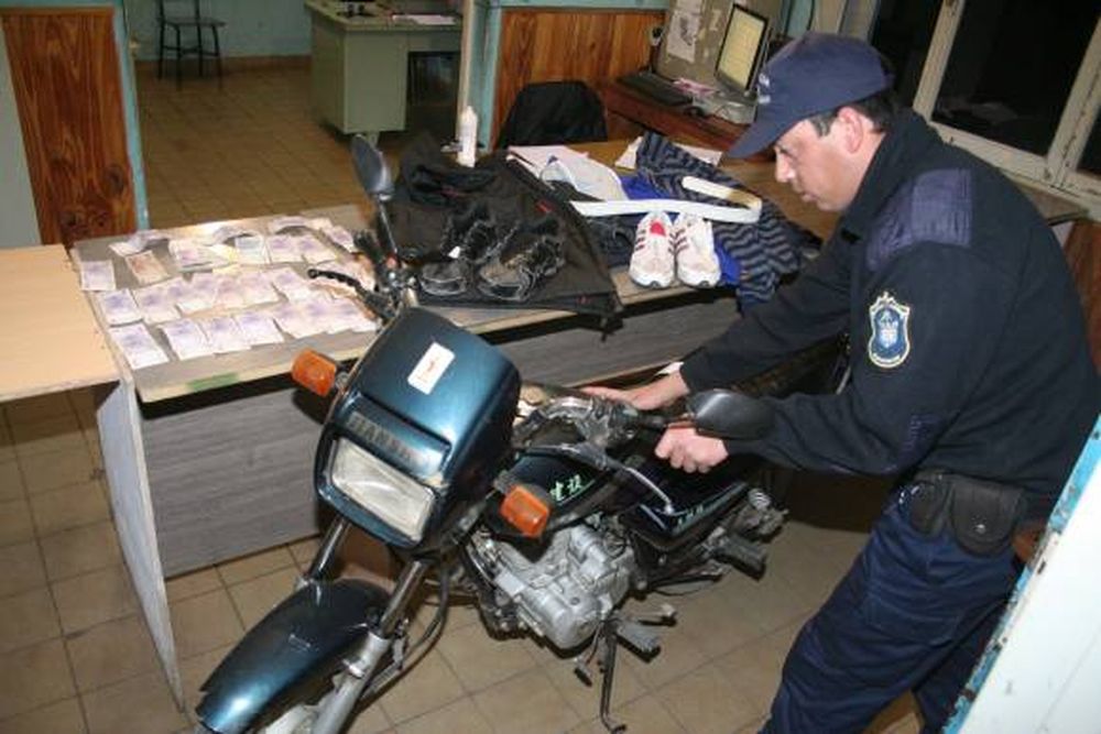 Compró de todo con el botín
