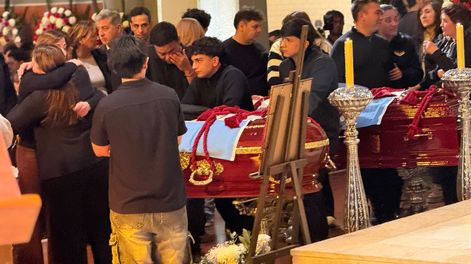 el ultimo adios a los heroes de san juan: recorrido especial para despedir a las victimas de la tragedia aerea