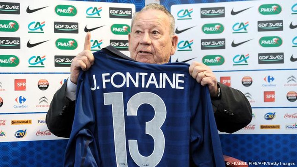 Falleció Just Fontaine, dueño del récord de goles en un solo Mundial