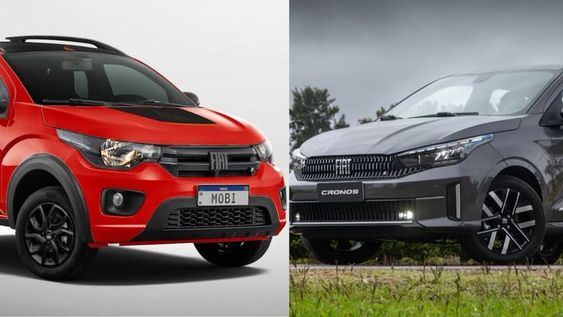 Cuánto cuestan el Fiat Mobi y el Fiat Cronos en noviembre 2025 y cuál es la diferencia entre ambos