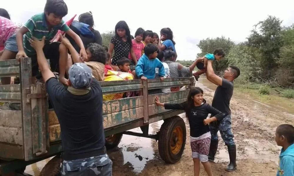 El río Pilcomayo está en su pico histórico y ya hay 7.000 evacuados en Salta