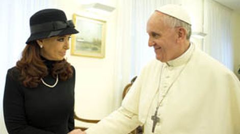 CFK tras el encuentro con Francisco: “Le pedí que interceda ante Inglaterra por Malvinas”