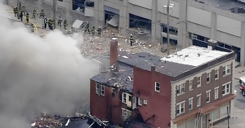 Una impresionante explosión en una fábrica de chocolate de EEUU dejó al menos dos muertos