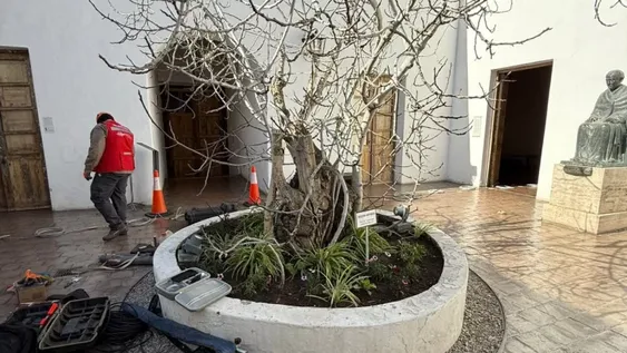 RESPETUOSO. Los estudios de GeoAr permitieron analizar el suelo, pero sin intervenir el exterior.