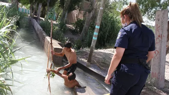 Otra vez, por falta de personal, no habrá control a quienes se bañen en los canales