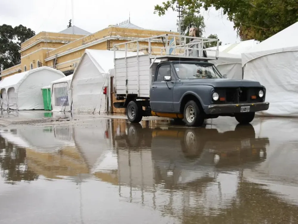 Por cuarta vez, postergación por tormenta