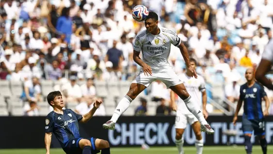 Primero. Bellingham fue el encargado de abrir el camino para la primera victoria del Real Madrid en el Mundial.