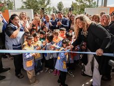 nueva eni en ullum: marcelo orrego encabezo el acto de inauguracion nueva eni en ullum: marcelo orrego encabezo el acto de inauguracion