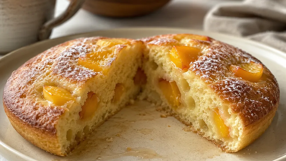 pan de durazno hecho en sarten: receta lista en 5 minutos