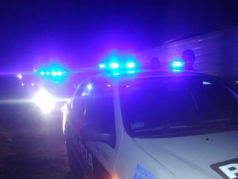 Ebrios, chocaron contra un poste y se pelearon con la Policía