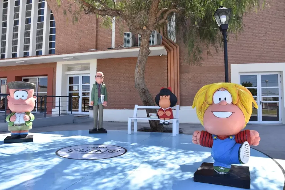 Para pasear junto a Quino