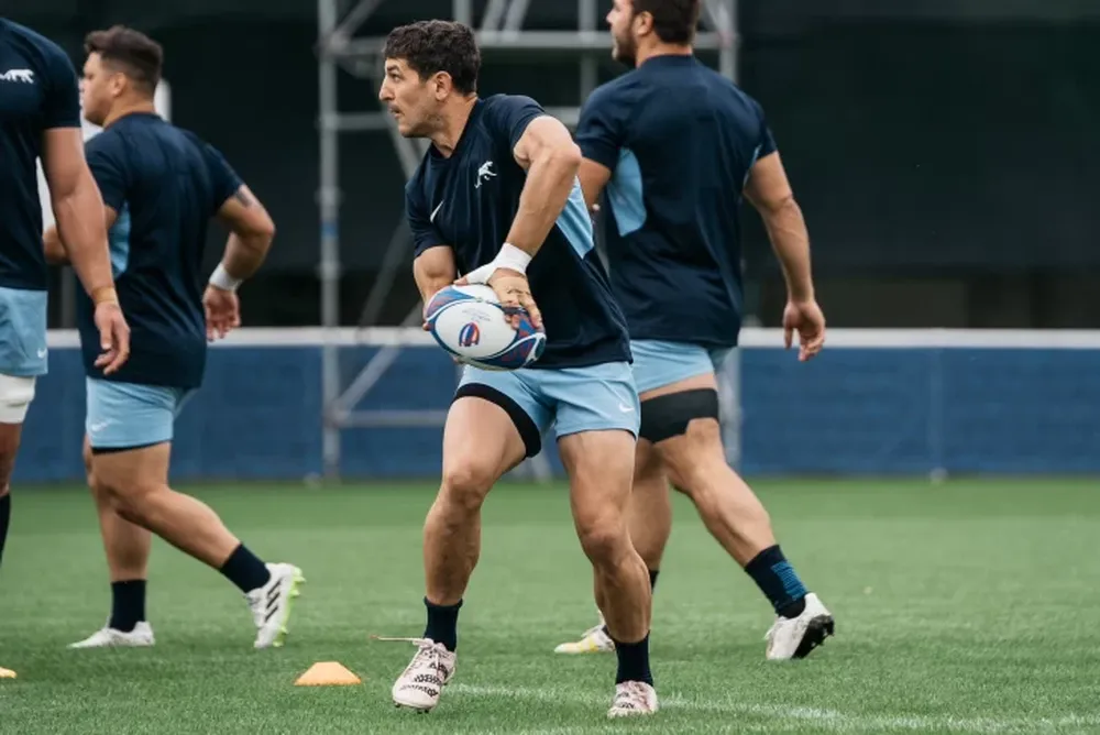 Los Pumas realizaron su primer entrenamiento de preparación en Francia