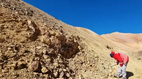 Diario de Cuyo | La exploración en La Coipita avanza con buenos resultados.