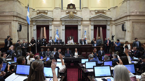 senado: el oficialismo consiguio quorum y debaten el regimen penal juvenil