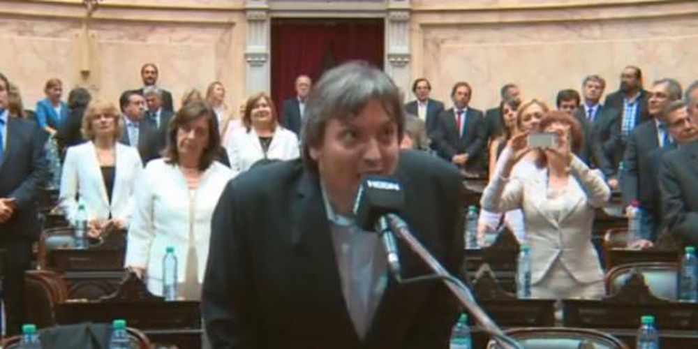 La jura de Máximo Kirchner, la más ovacionada