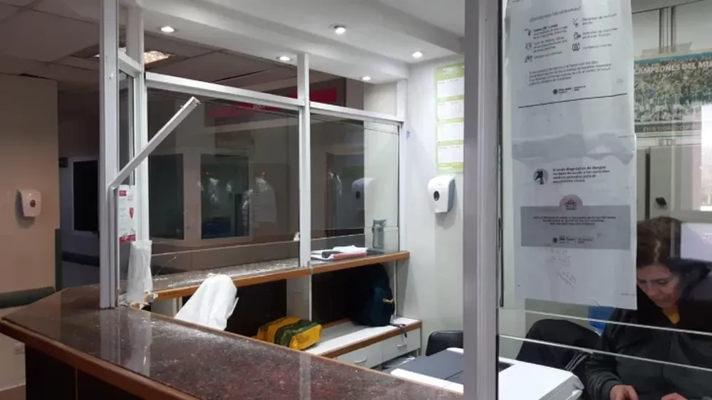 Mujer detenida tras provocar destrozos en el Hospital Rawson y en un auto