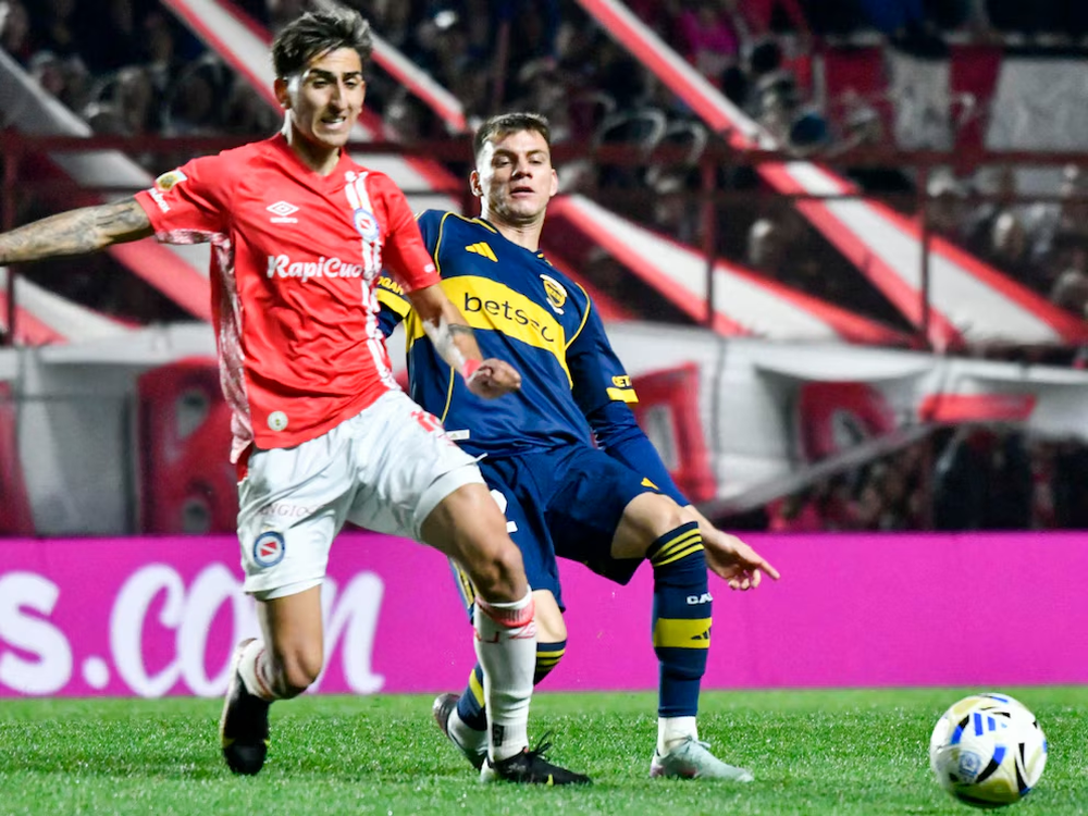 Alan Lescano, en carpeta de Boca Juniors.