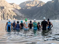 Punta Negra fue escenario de una multitudinaria fiesta del triatlón Punta Negra fue escenario de una multitudinaria fiesta del triatlón
