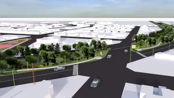 En Caucete construirán un paseo de más de 4,5 kilómetros de largo, lindero a 5 barrios