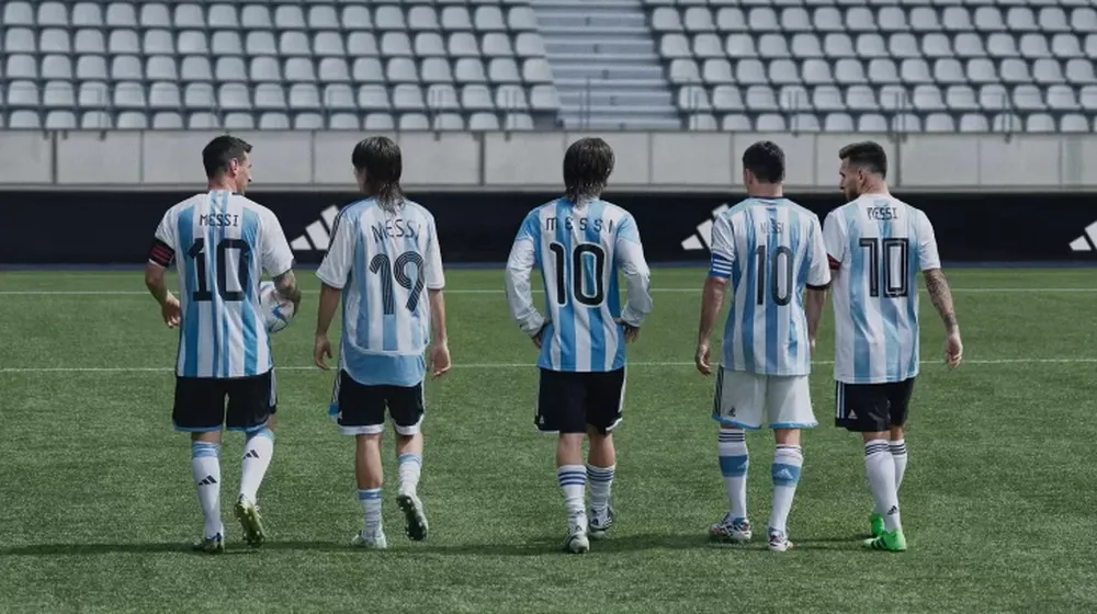 La increíble publicidad para Qatar 2022 que reúne a todas las versiones de Messi en los Mundiales