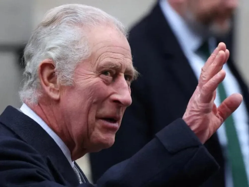 El rey Carlos III apareció por primera vez en público desde que se anunció que tiene cáncer