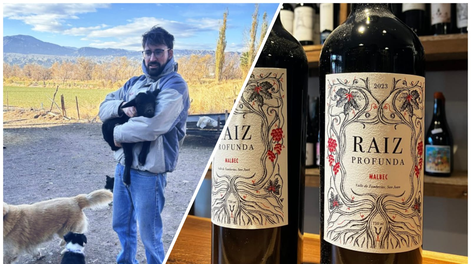 Darío Yanzón, el psicólogo que activó una finca familiar en Tamberías y hoy incursiona en el mundo de los vinos naturales