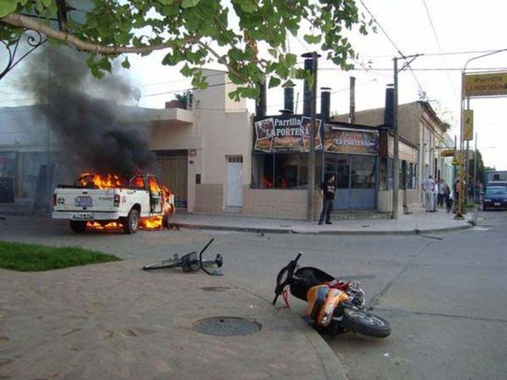 Furia en Baradero